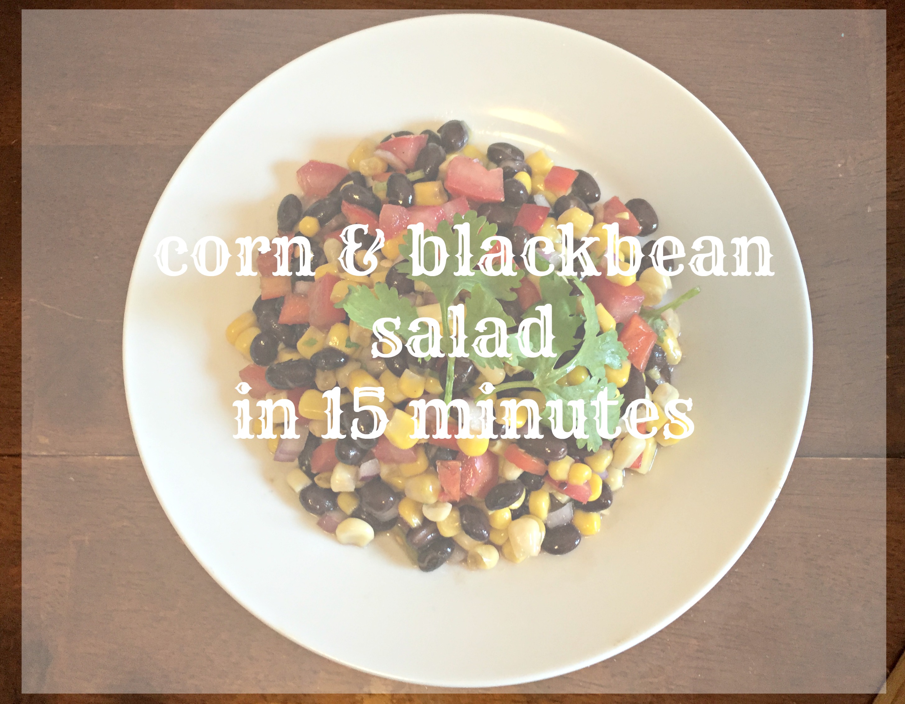 Corn & Black Bean Salad
